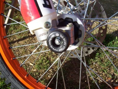 Chrániče přední vidlice, Honda CRF250/450 '02-'04, CRX 250 '04-, černé